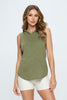 Anna -  Dusty Olive - Tank Hoodie- LIMITED EDITION