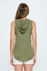 Anna -  Dusty Olive - Tank Hoodie- LIMITED EDITION
