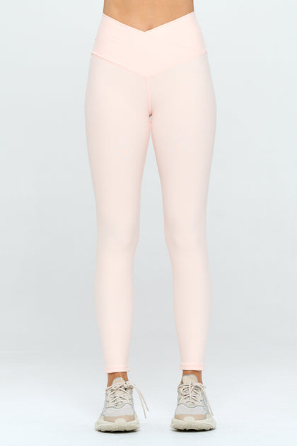 Cristina - Orchid Ice Cross Over 7/8 Legging (High-Waist