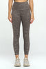 Mia - Mocha Static Glitter Legging (High-Waist) - LIMITED FOIL EDITION**Sale**
