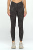 Tate - Wet Sand Abstract Leopard Crossover Full-Length Legging (High-Waist)