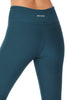 Amy - Plain Leafy Teal 7/8 Middi Legging (Regular-Waist) - FINAL SALE