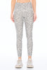 Brianna - Abstract Grey Cheetah Full-Length (High-Waist) - FINAL SALE