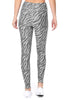 Brianna - Grey Zebra Flair Full-Length (High-Waist)