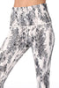 Brianna - Snake Skin Snow White Full-Length (High-Waist)**Final Sale**