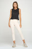 Cece - Black Croc Burnout Tank