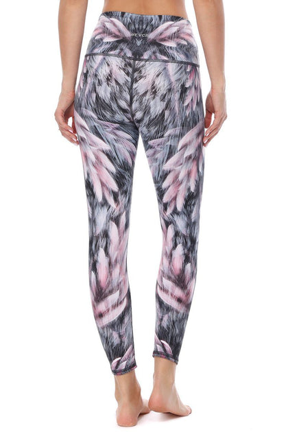 Hayley - Pink Feather Print (HW SLIM) - evcr2