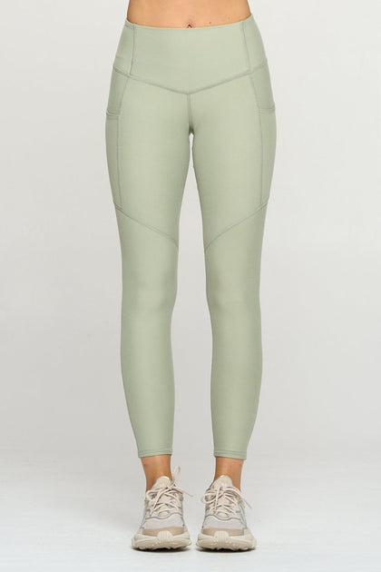 Desert Sage w Pockets 7/8 Legging Activewear