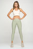 Liz - Desert Sage w Pockets 7/8 Legging