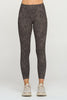 Liz - Wet Sand Abstract Leopard w Pockets 7/8 Legging