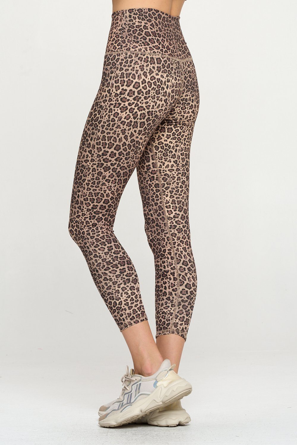 Mia - Golden Leopard 7/8 Legging (High-Waist)