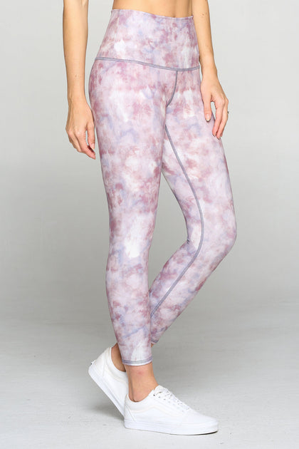 Mia - Lavender Watercolor 7/8 (HW) Activewear
