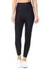 Mia - Solid Black -  7/8 Middi Compression Legging (High-Waist)