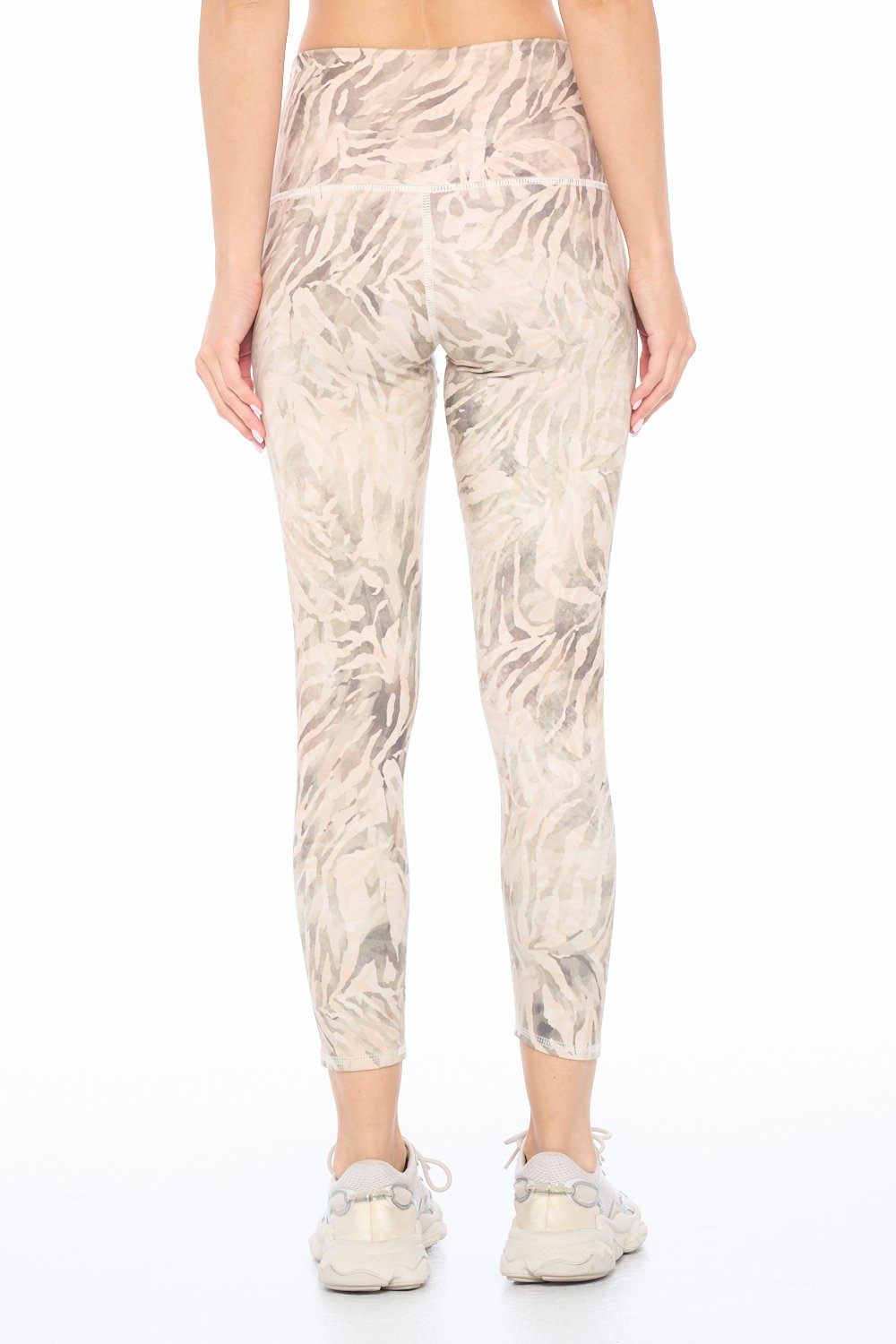 Mia - Rainforest Zebra 7/8 Legging (High-Waist) – EVCR