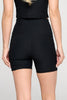 Mia Shorts - Black w Pockets 5" (HIGH-WAIST SLIM COLLECTION) SIZE UP - LIMITED EDITION -