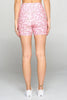 Mia Shorts - Strawberry Shortcake w Pockets 5" (High-Waist)