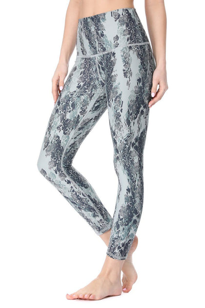 Mia - Snake Skin Abyss 7/8 (HW) Activewear