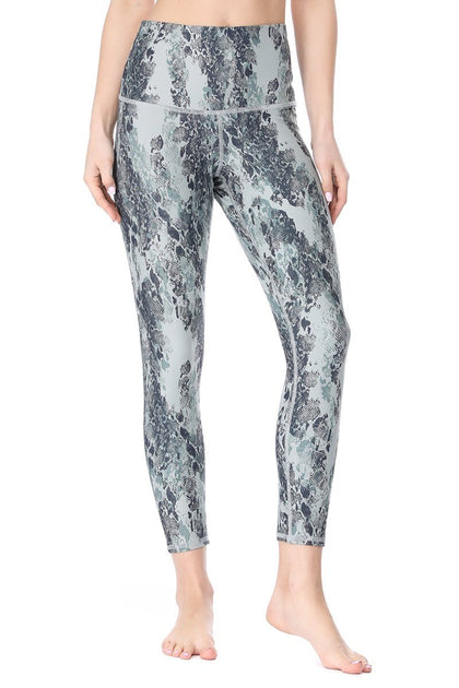 Mia - Snake Skin Abyss 7/8 (HW) Activewear