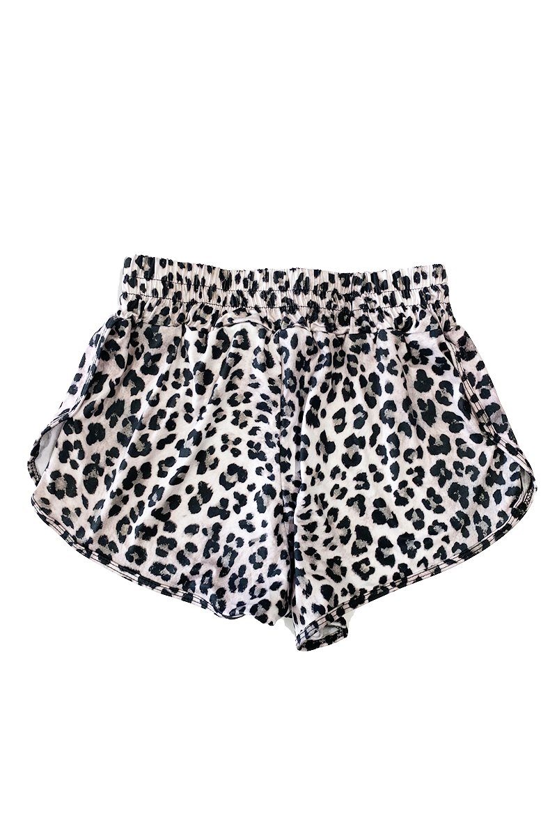 Pia - Cheetah Airbrush Running Shorts