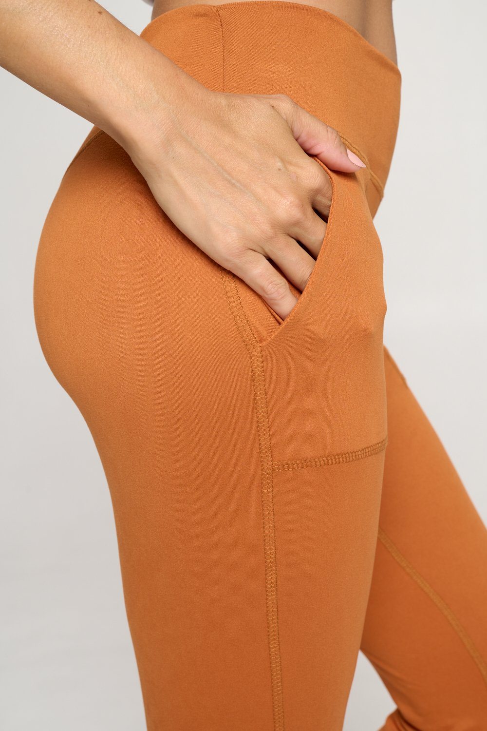 Rosy - Rustic Orange Ultra Lightweight Joggers w Pockets