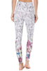 Sofia - Mono Floral 7/8 Legging (Regular-Waist) - FINAL SALE