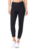 Valerie - Solid Black - Compression Capri (Regular-Waist) - FINAL SALE