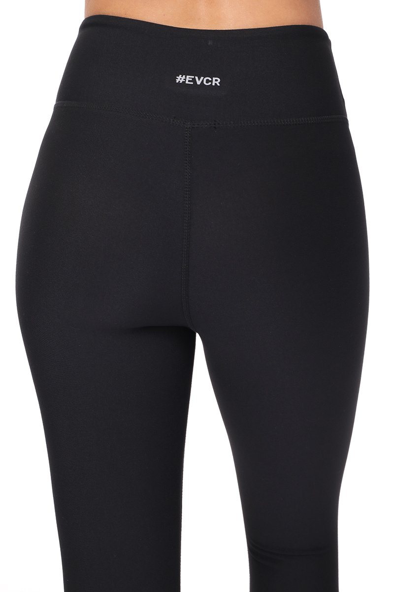 Capri leggings plain black – Rock'N Ronde